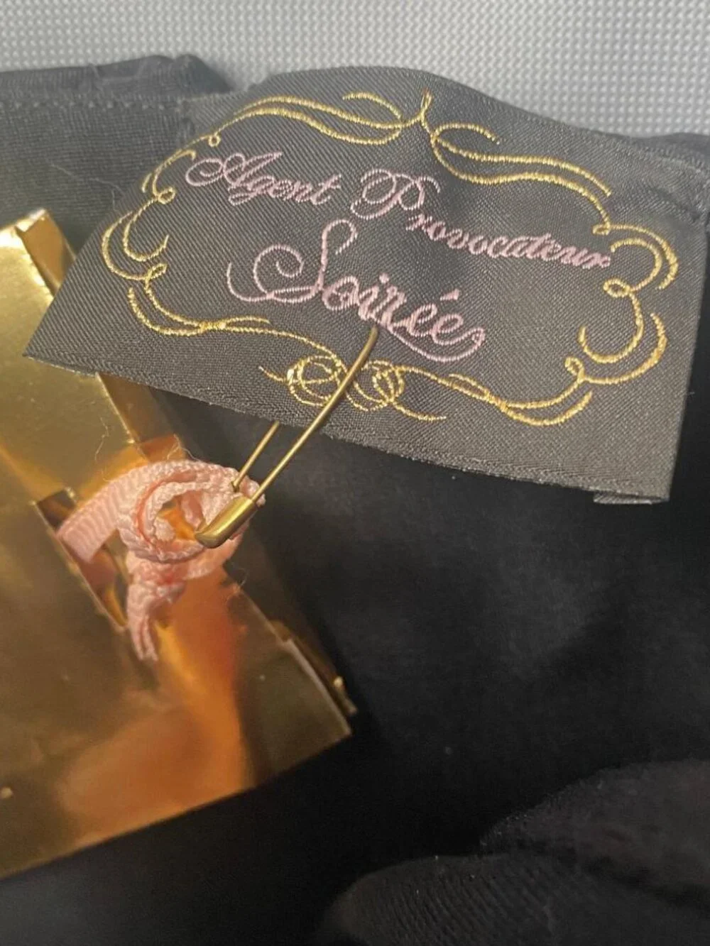 Agent Provocateur Soirée Embroidered Silk Corset - RARE